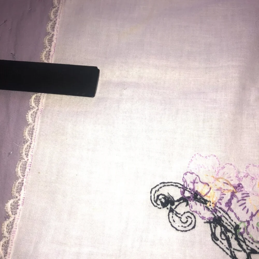 N/A vintage embroidered